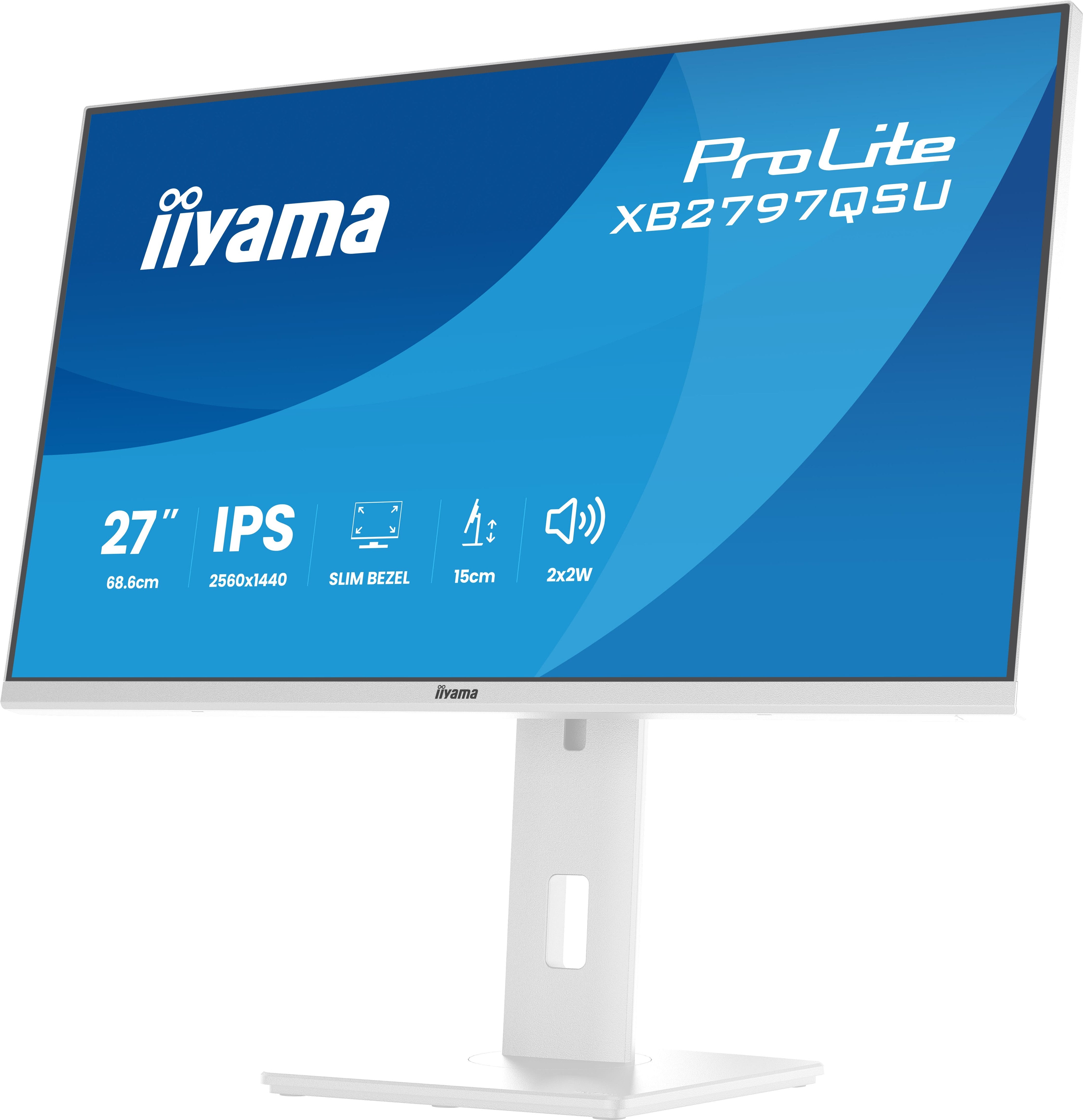 Iiyama 68.6cm 27" Xb2797qsu-W1 16:9 2xhdmi+Dp+2xusb-C