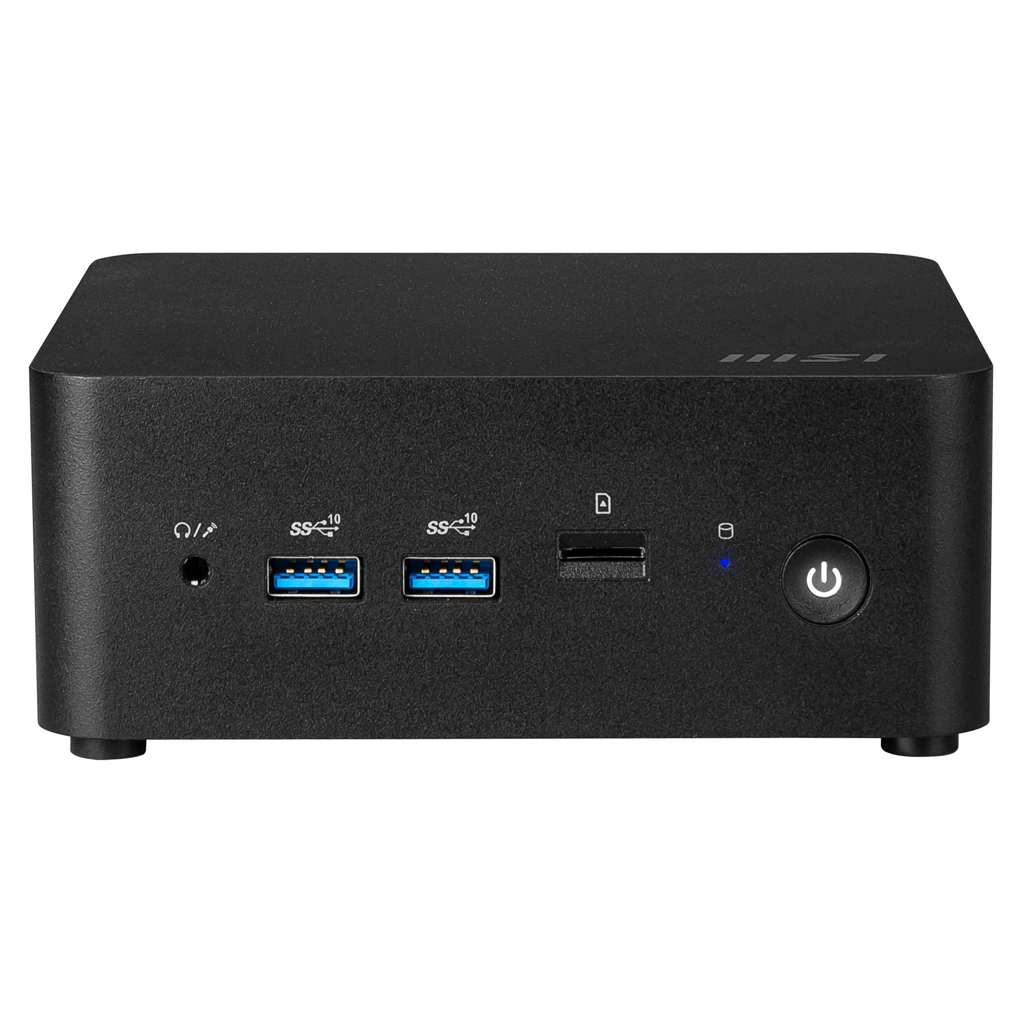 Msi Cubi Nuc 1mg 263eu Miniordenador Core 5 120u / Hasta 5 Ghz Ram 16 Gb Ssd 512 Gb Nvme Intel Graphics Ieee 802.11ax (Wi-Fi 6e) Bluetooth 5.3 Gigabit Ethernet 2.5 Gigabit Ethernet Win 11 Pro Monitor: Ninguno Negro