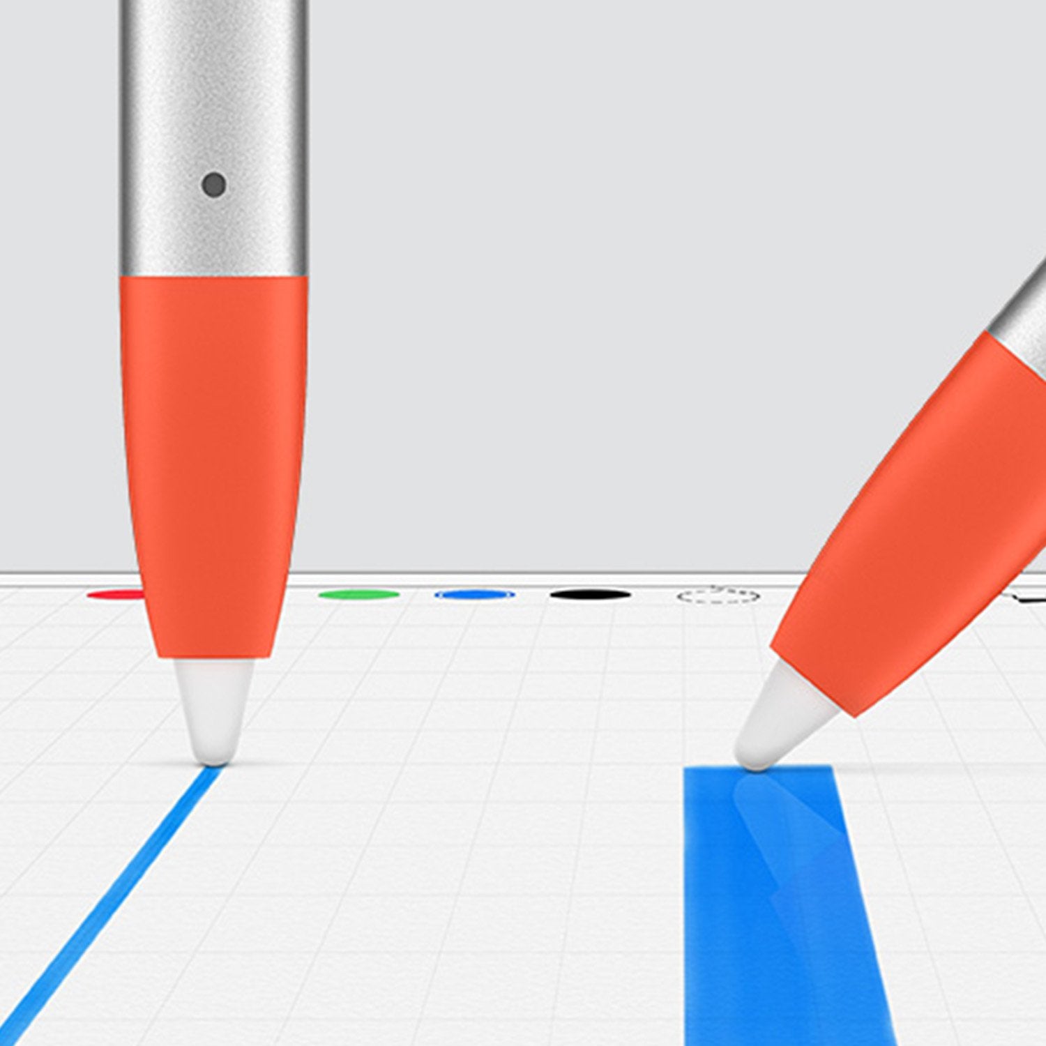 Lápiz Inalámbrico Logitech Crayon Para Ipad Naranja