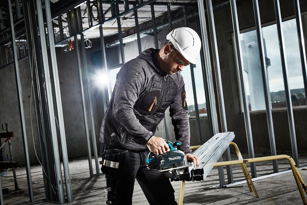 Makita Sierra Circular Inalámbrica Dcs553z, 18 Voltios