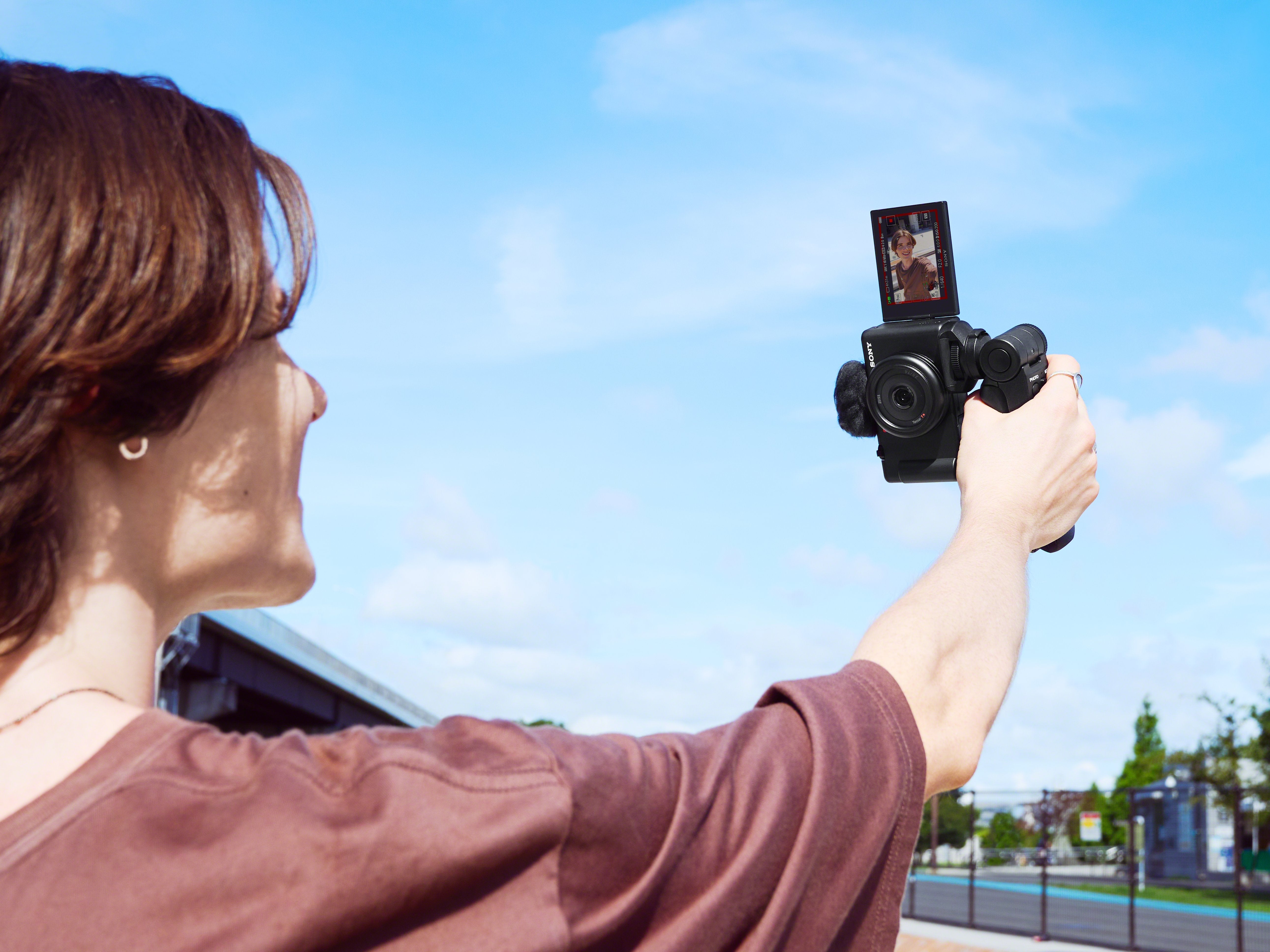 Sony Zv-1f / Cámara Para Vlogs Zv-1f