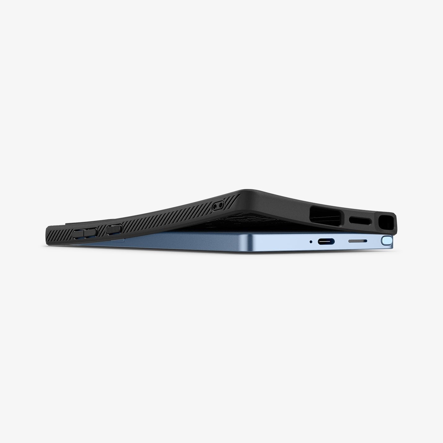 Spigen Liquid Air Galaxy S25 Ultra Matte Black