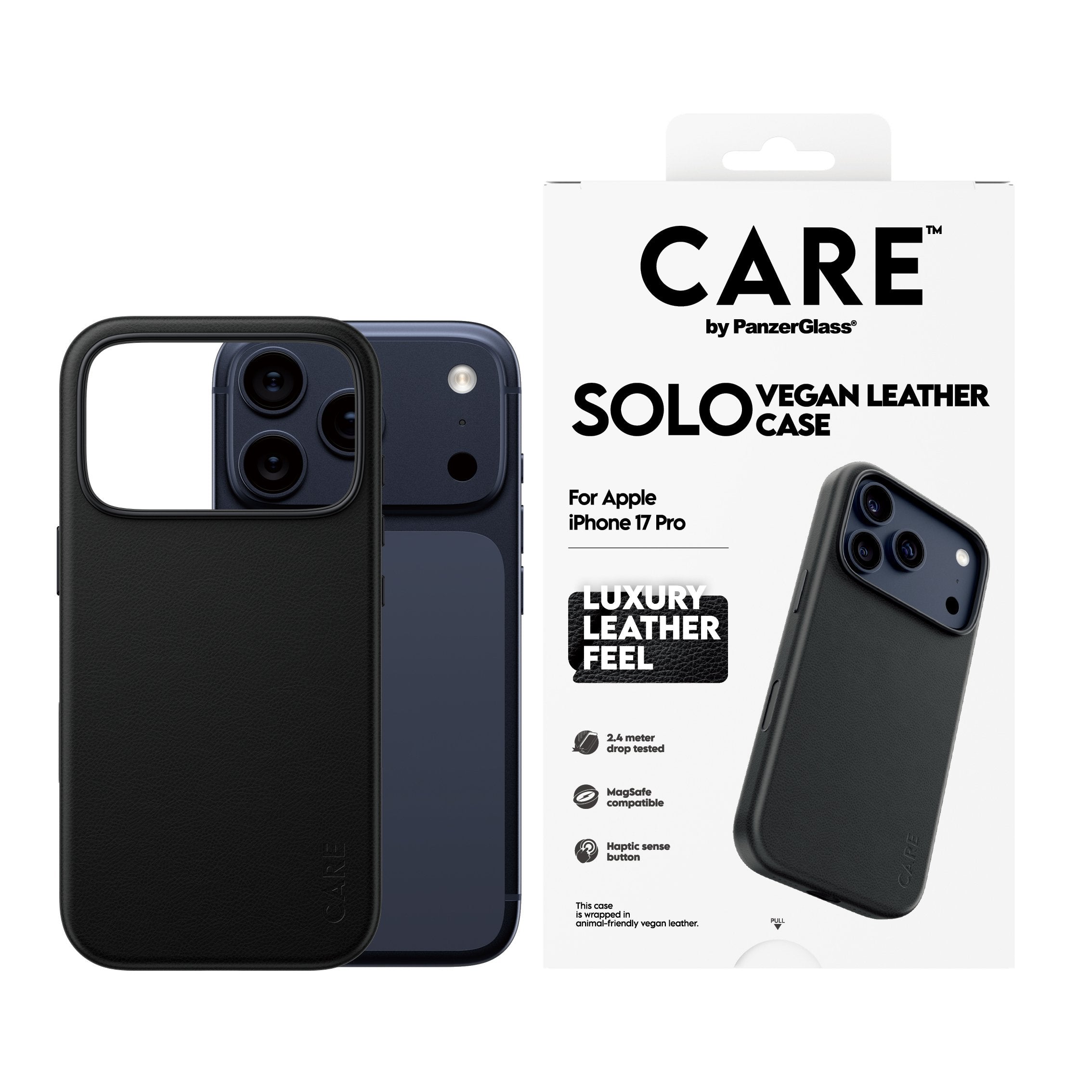 Panzerglass Care Solo Case Black Ip 17 Pro