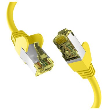 EAN 4049759289096 - EFB Elektronik EC020200061 cable de red Amarillo 0,25 m Cat6a S/FTP (S-STP) imagen 1