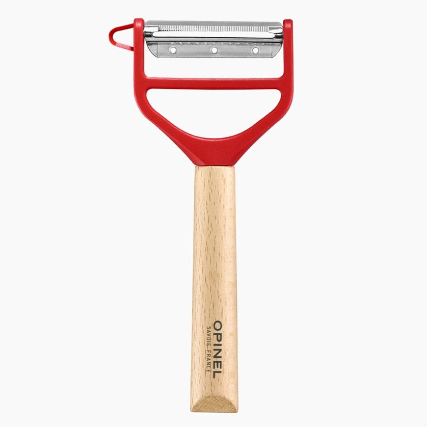 Opinel T-Duo Frutas Y Verduras Pelavegetales Rojo