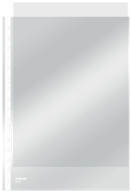 Esselte Funda Pp Cristal 16 Taladros Folio 80 Micras -100u-