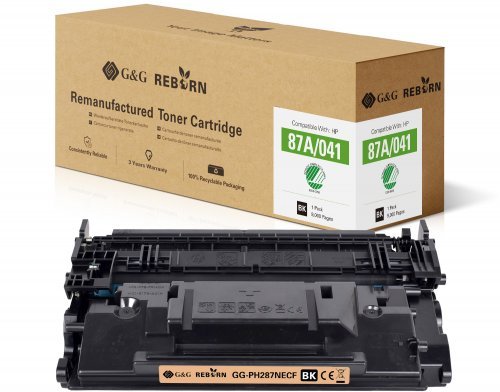 G&G Reborn-Toner Compatible Con Hp 87a / Cf287a