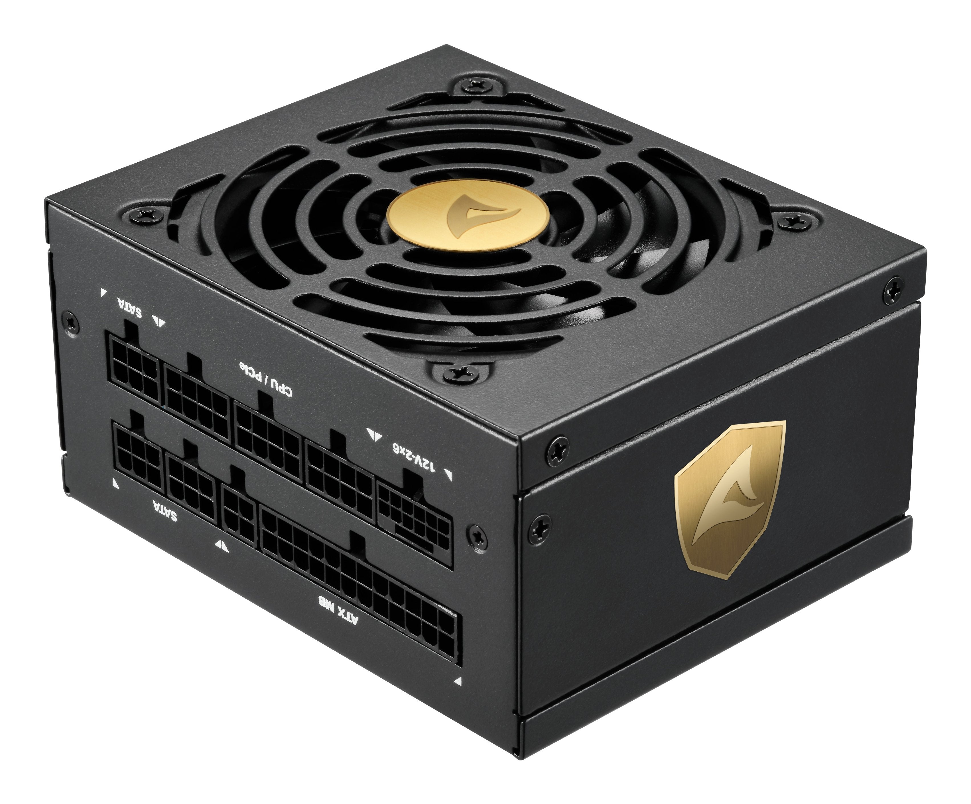 Fuente De Alimentación  Sharkoon Rebel P20 Sfx 1000w Para Pc Negro, 1x Conexión De Alta Potencia De 12 Pines, 2x Pcie, Gestión De Cables, 1000 Vatios 4044951040674