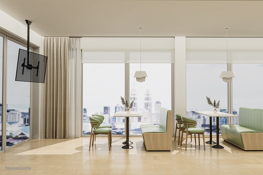 Soporte Techo Neomounts Deh 37"-70" 1tft 1gelenk H:106-156cm Máx.50 Schwa