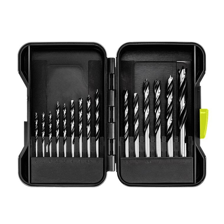 Juego De Brocas Para Madera, 15 Piezas
15 Brocas Afiladas Para Agujeros Pasantes Y Ciegos En Madera Blanda Y Dura