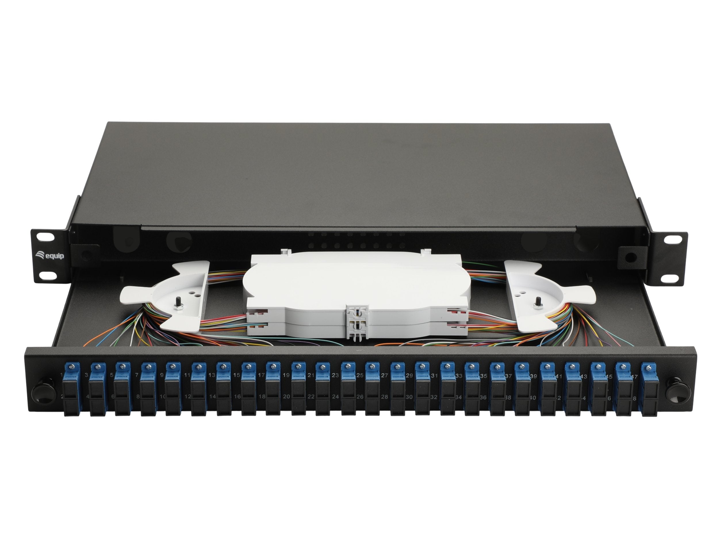 Equip Lwl-Spleisskamen 24-Port Sc-Duplex Os2 1u Komplett Sw