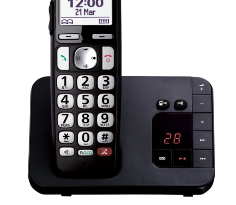 EAN 5025232916559 - Panasonic KX-TGE260JTB teléfono Teléfono DECT Identificador de llamadas Negro imagen 2