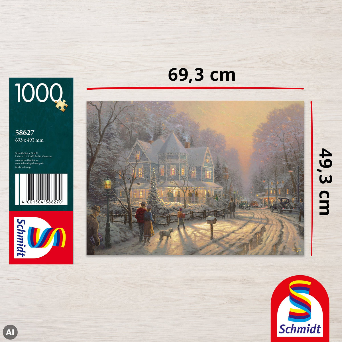 EAN 4001504586270 - Schmidt® Spiele 58627 puzzle Puzzle rompecabezas 1000 pieza(s) Paisaje imagen 2