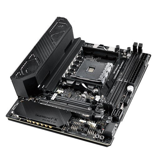 Placa Base Asus Am4 Rog Crosshair Viii Impact M-Dtx/2xddr4/4xsata6/1xusb-C/1xusb2.0/1xusb 3.2 90mb11q0-M0eay0