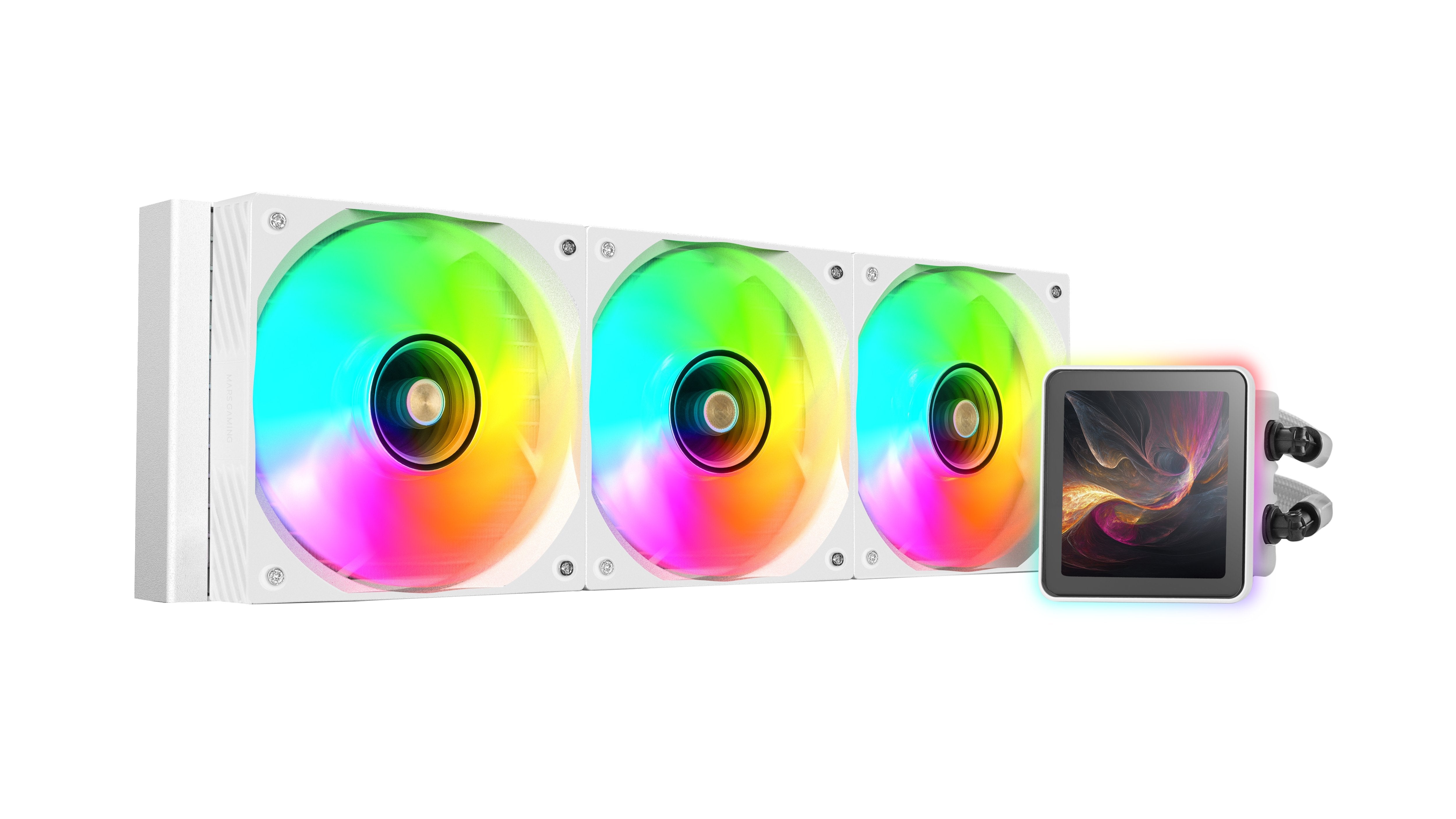 Refrigeración Líquida Cpu Mars Gaming Ml-Visionpro360w  Todo En Uno 12 Cm Blanco 1 Pieza(S)