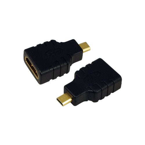 Logilink Ah0010 Adaptador De Cable Hdmi D Hdmi A Negro