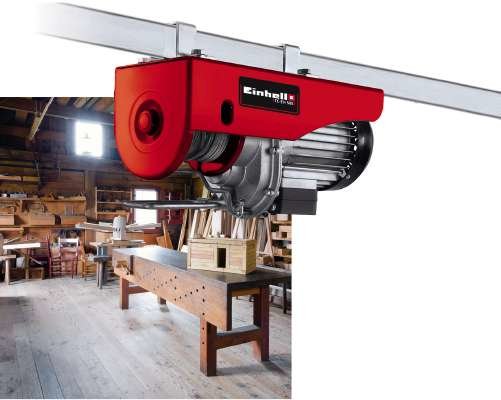 Polipasto De Cable Einhell Tc-Eh 500, Torno De Cable (Rojo, 800 Vatios) 2255140