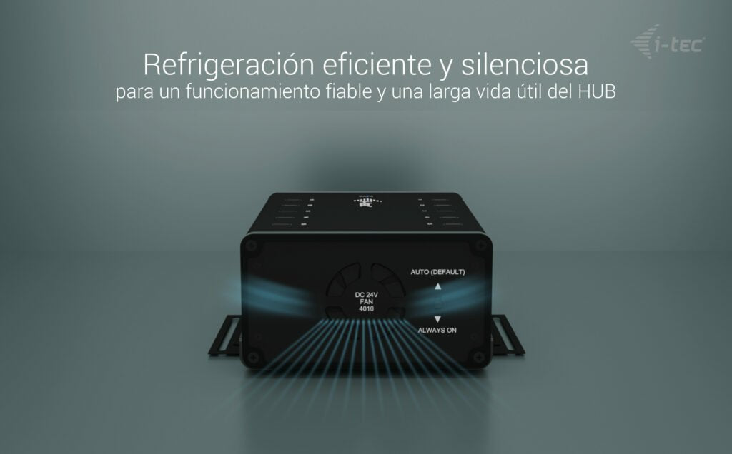 I-Tec Usb-C Usb-A Metal Charging+Data Hub 15w Per Port 10x Usb-C Integrated Power Adapter 180w