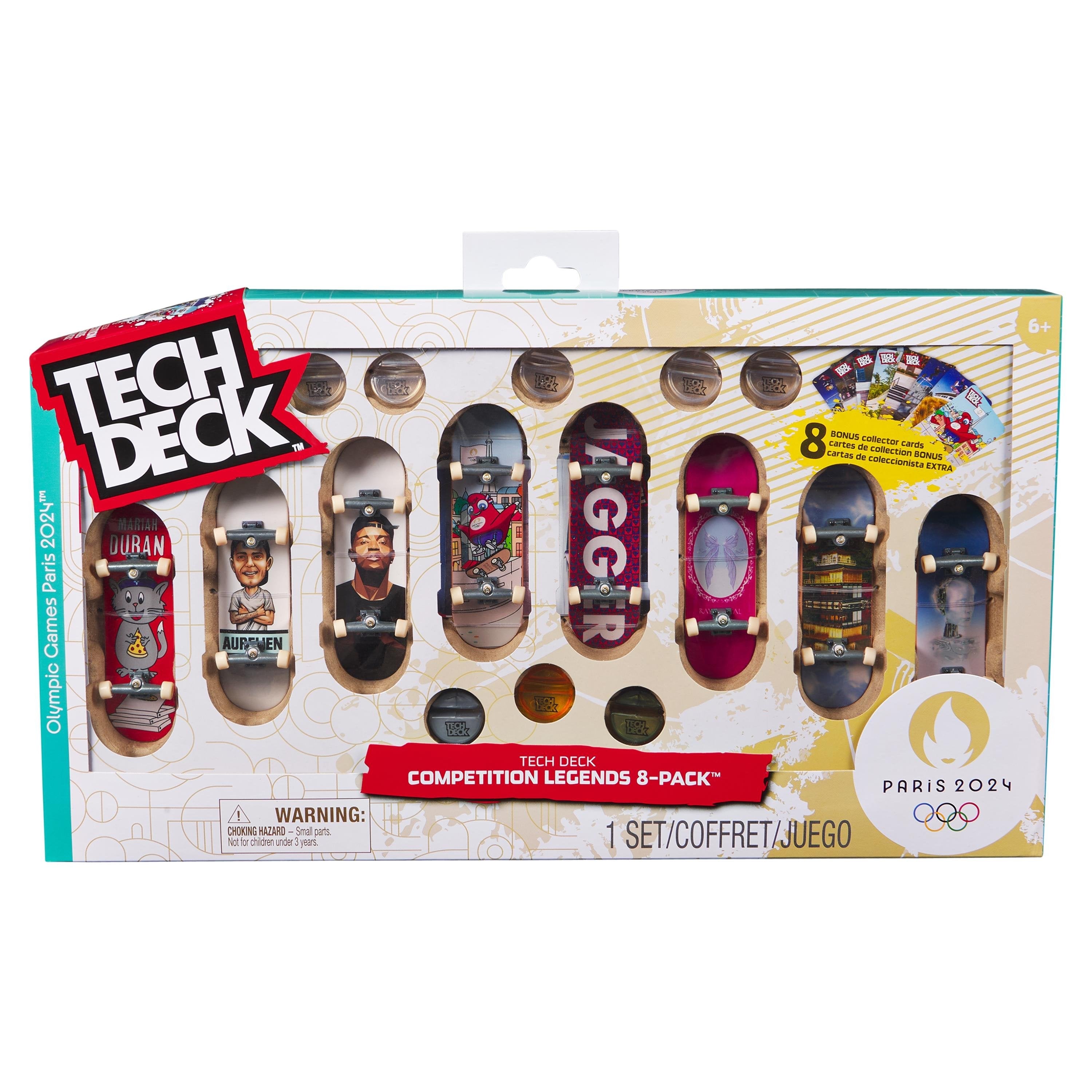 Spin Master Tech Deck - Paquete Competition Legends, 6070368
