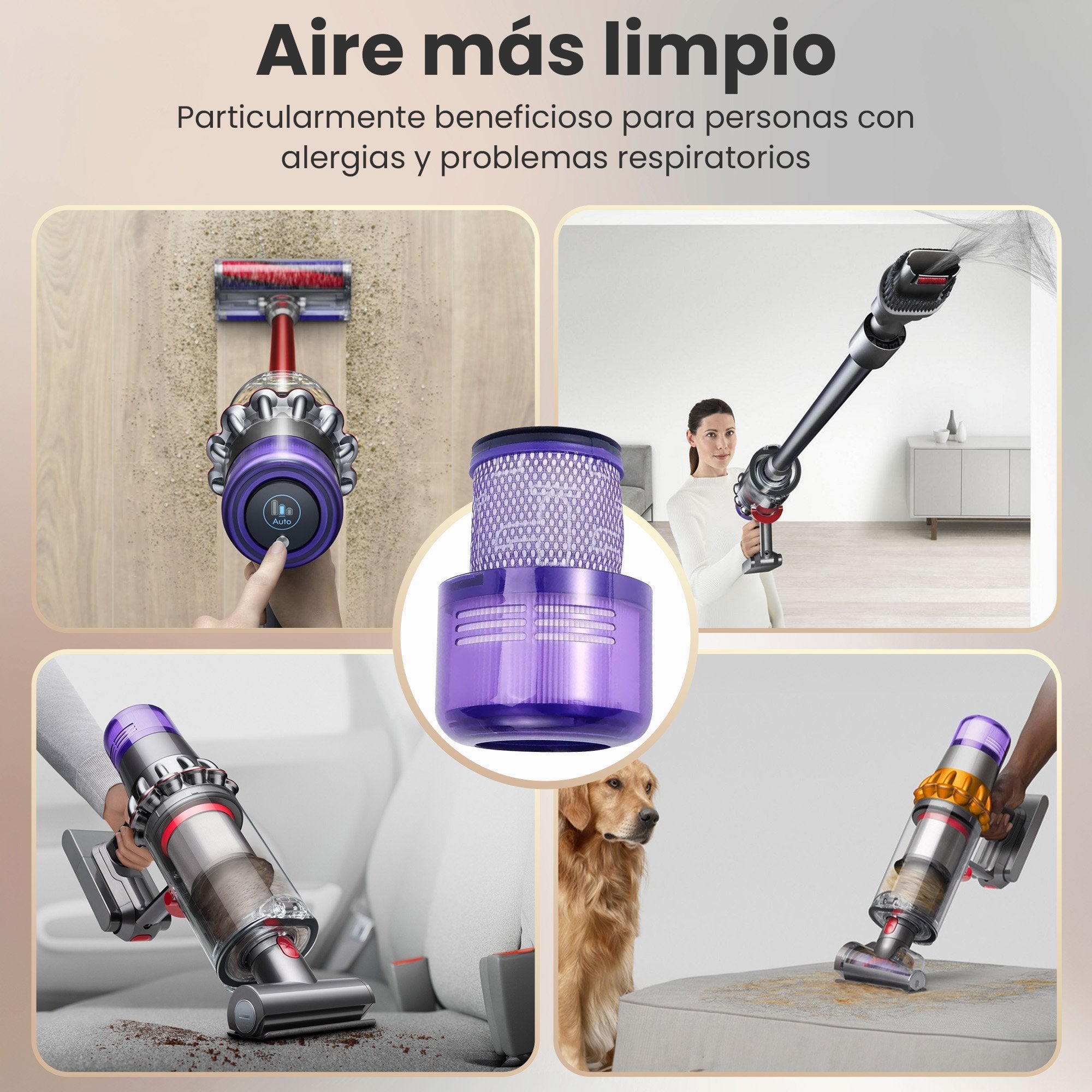 Filtry Do Odkurzaczy 3 Pcs Dyson V11/Sv14/Sv15/Sv16/Sv17 Stick