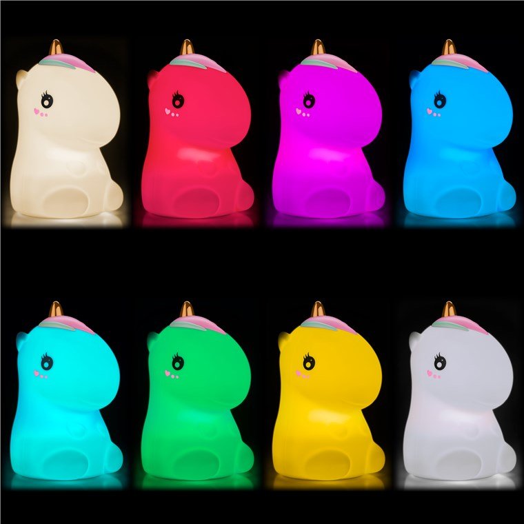 Goobay Gb 61649 - Nachtleuchte Einhorn Akku Rgb