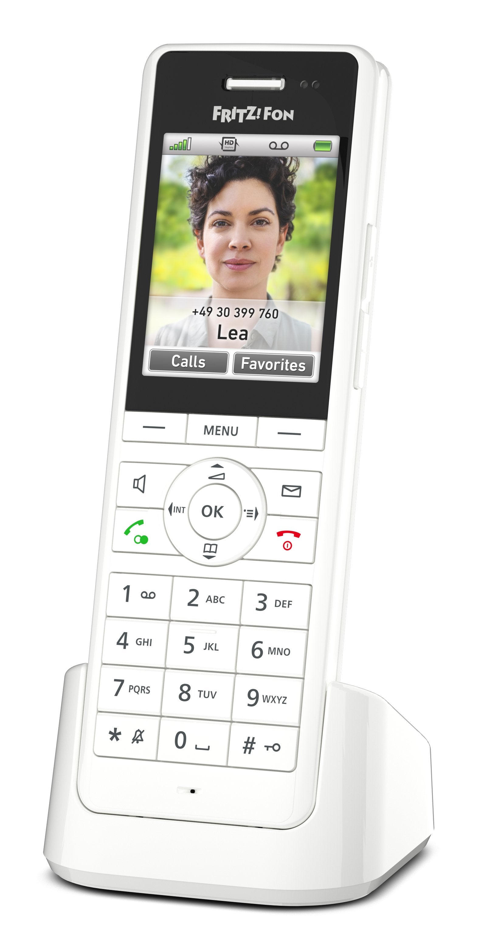 EAN 4023125030109 - Fon X6 Teléfono DECT Identificador de llamadas Blanco imagen 1
