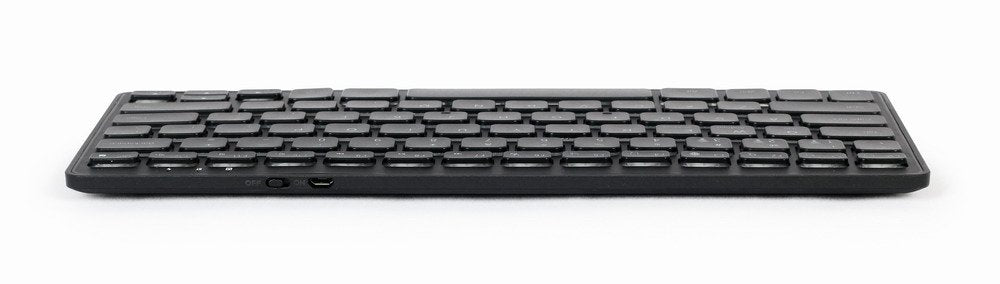 Teclado Alemán Gembird Kb-Btrgb-01-De Universal Bluetooth Qwertz Negro
