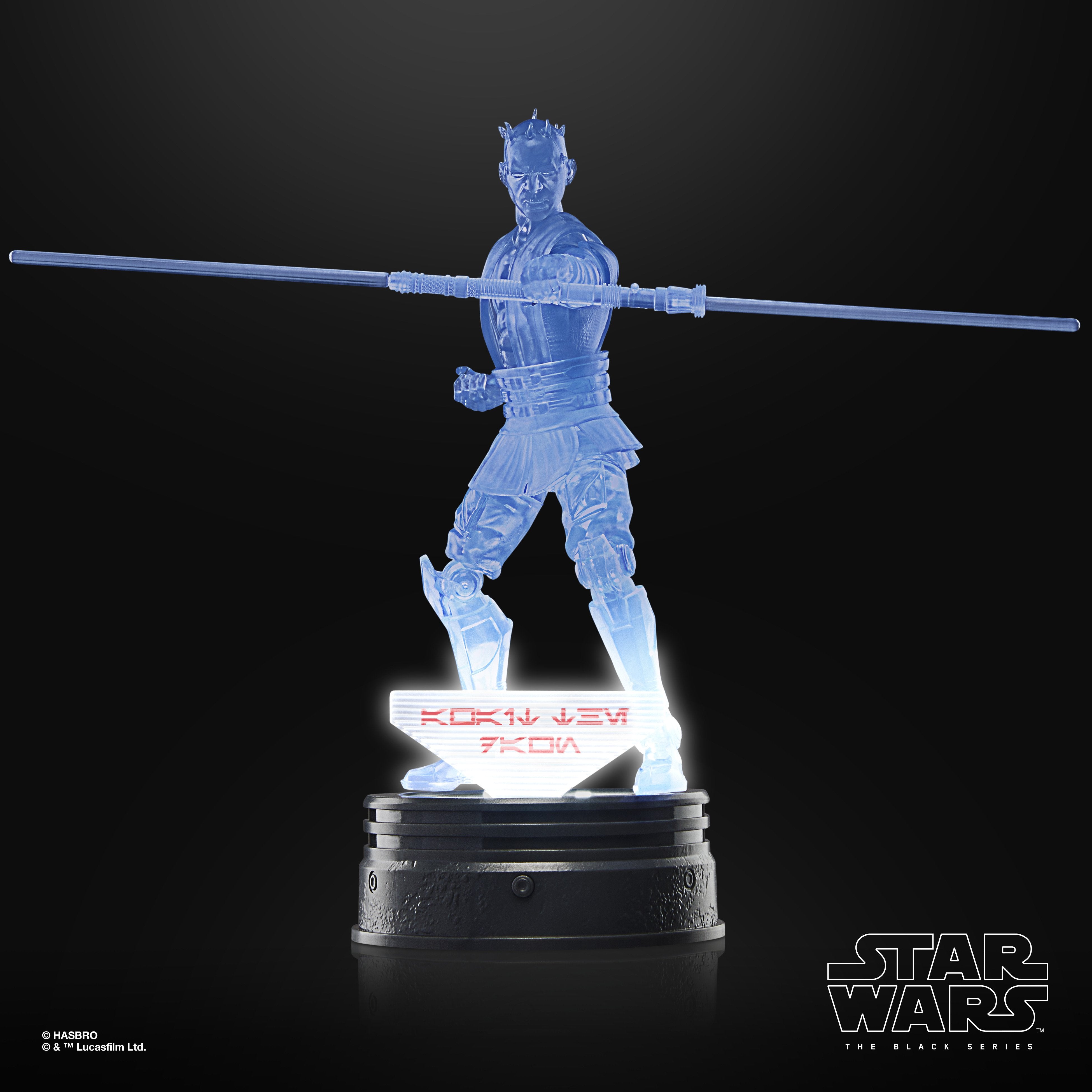 Figura Hasbro Star Wars The Black Series Holocomm Collection Darth Maul