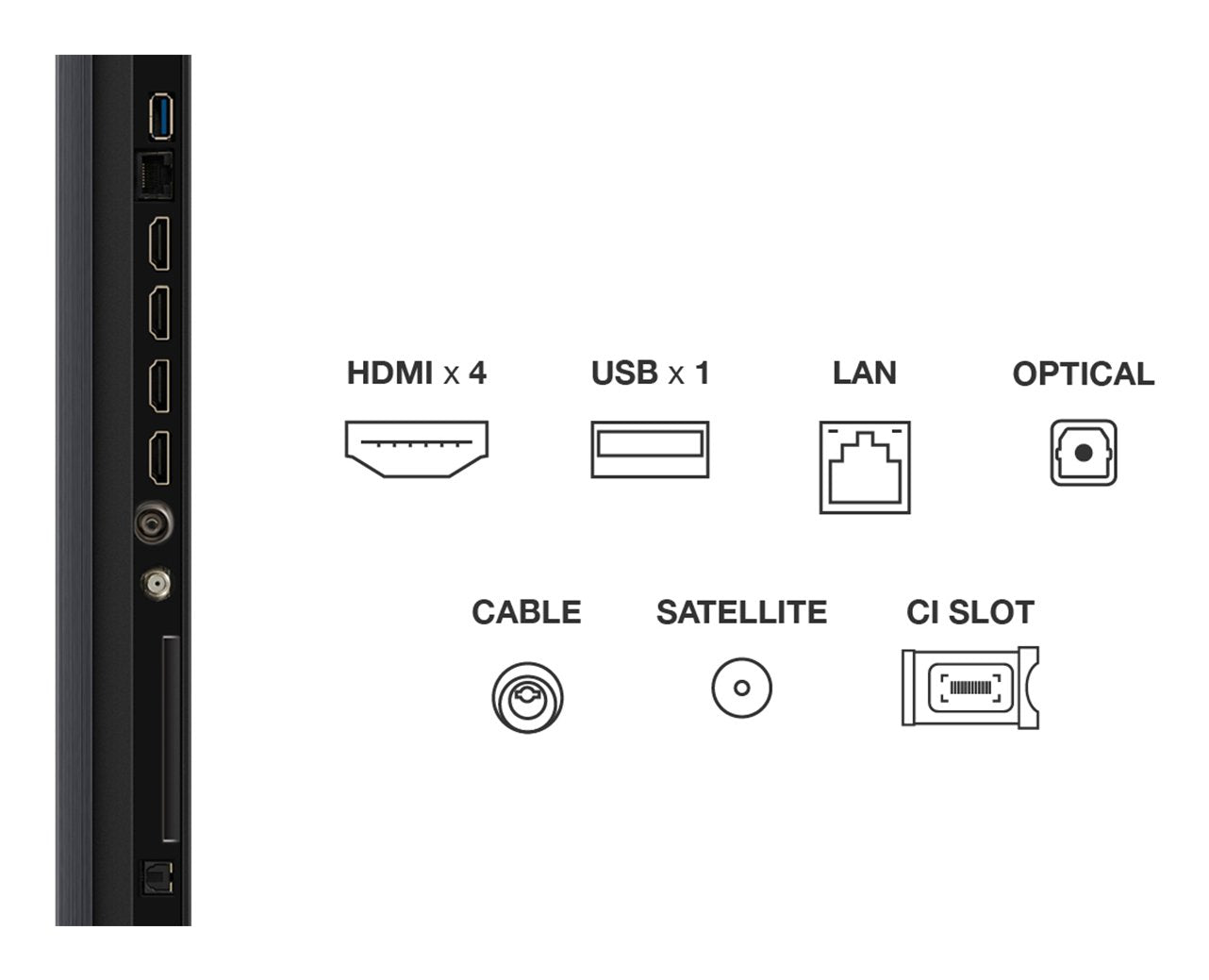 Tcl 98q6c Mini-Led (247.7 Cm (98 Zoll), Negro, Ultrahd/4k, Google Tv, Triple Tuner, 144hz Panel) 98q6c