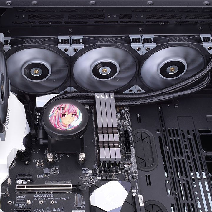Thermaltake Toughliquid Ultra 360 All-In-One Liquid Cooler 360mm Cl-W323-Pl12gm-B