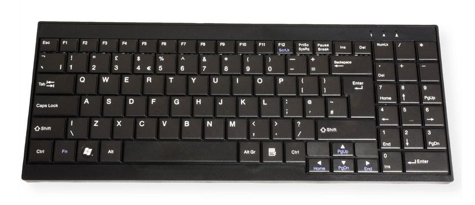 19-Zoll-Kvm-Konsole, 48 Cm (19") Tft (16:9), Vga, Usb, De-Layout