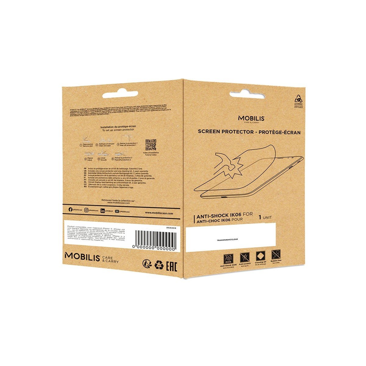 EAN 3700992525716 - Mobilis 036258 protector de pantalla para tableta Microsoft 1 pieza(s) imagen 3