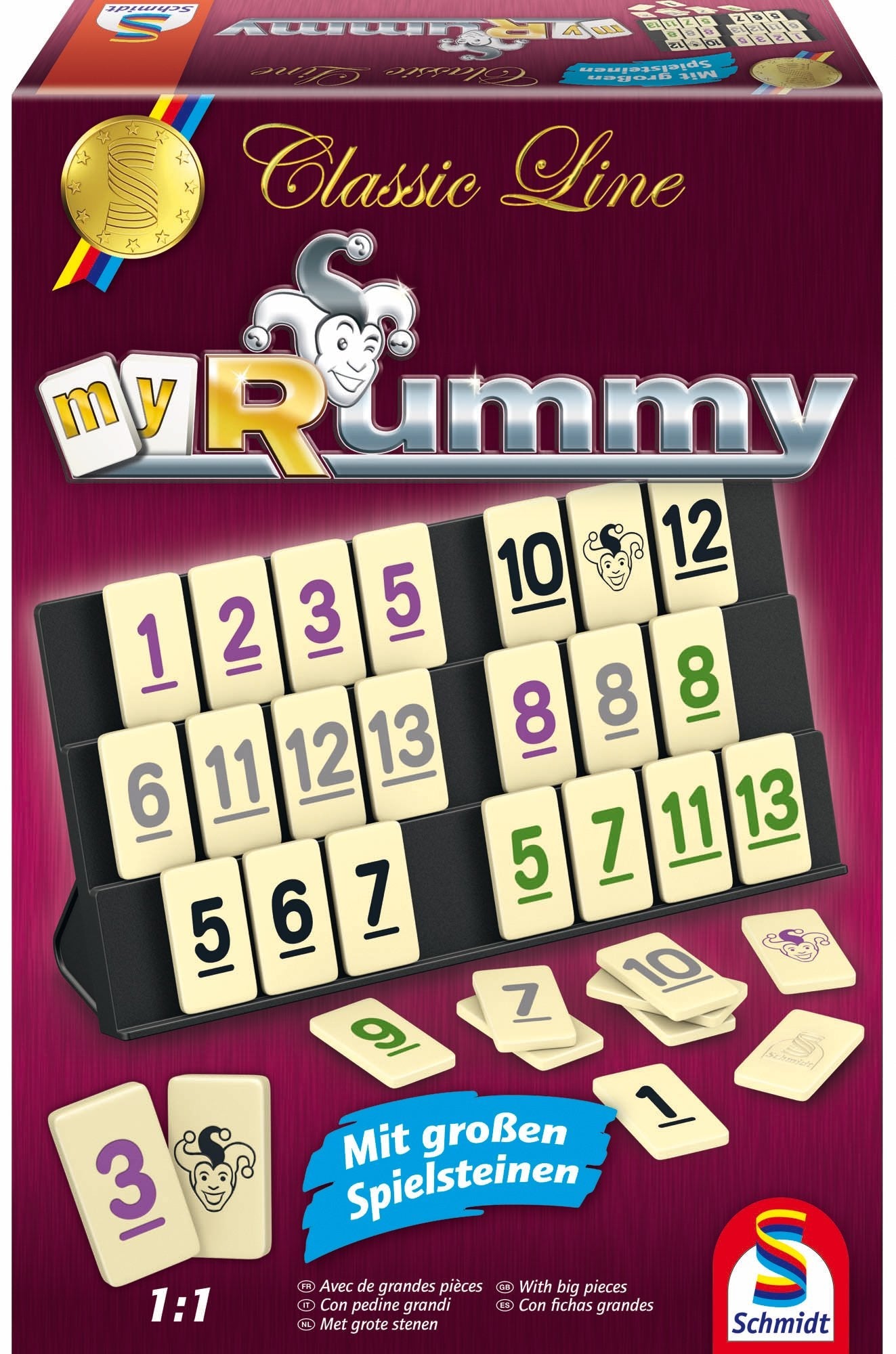 Schmidt Spiele Classic Line: Myrummy 49282
