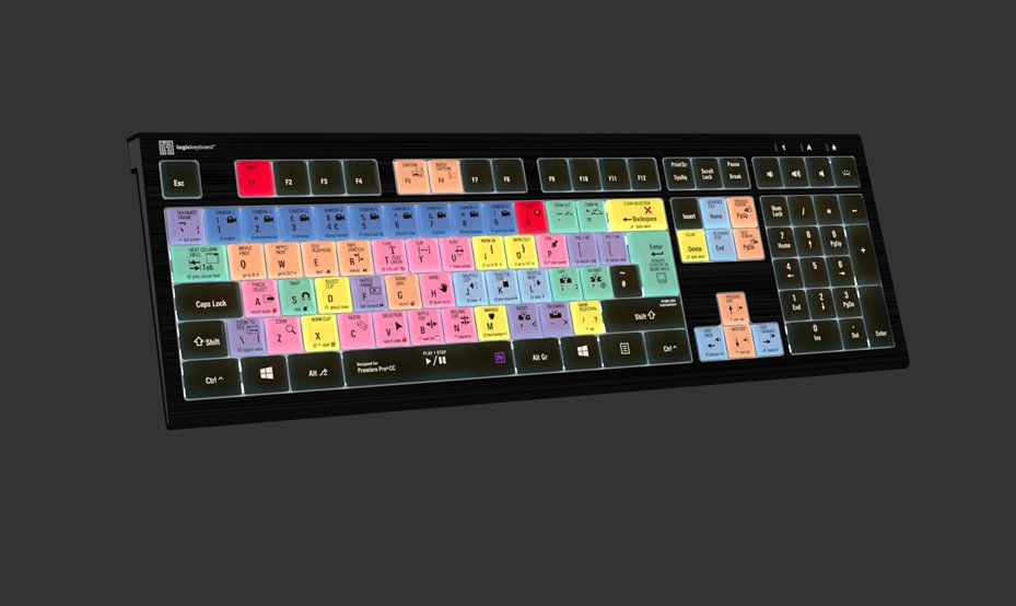 Logickeyboard Adobe Premiere Pro Cc Astra 2 Uk (Pc)