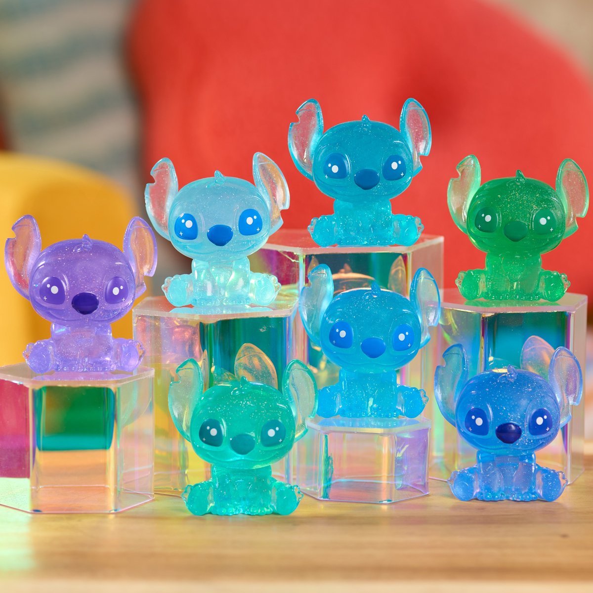 Figuras Coleccionables Just Play Disney Stitch Squish-A-Stitch, Figuras De Juguete, Artículos Surtidos, Una Figura 46416