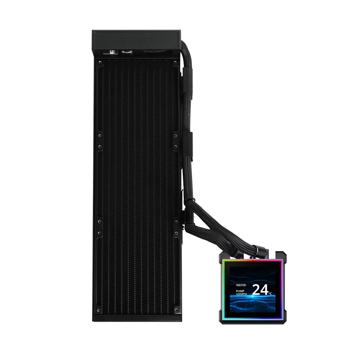 K Lian Li Hydroshift Ii Lcd-S 360n Schwarz  Aio-Wasserkühlung