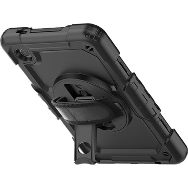 Funda Tablet Samsung Galaxy Tab A9 Shockproof Rotating 360º Negro Just In Case Fuenda A Prueba De Golpes/ Compatible Samsung Galaxy Tab A9/ Protección De 3 Capas De Cuerpo Completo/ Negro