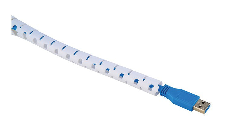 EAN 8721246340171 - Neomounts ADS06-140WH organizador de cables Escritorio Pasacables Blanco 1 pieza(s) imagen 3