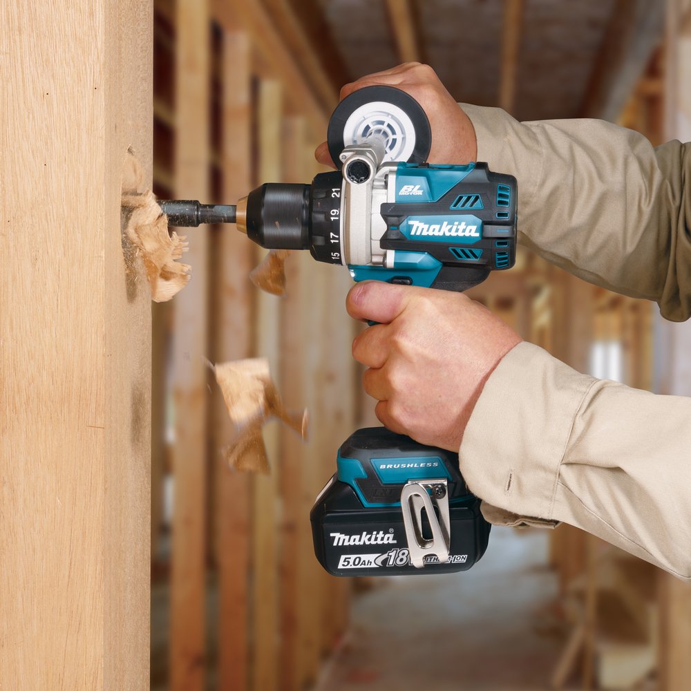 EAN 0197050011701 - Makita DDF492Z taladro 2100 RPM Sin llave 2,6 kg Azul, Negro imagen 20