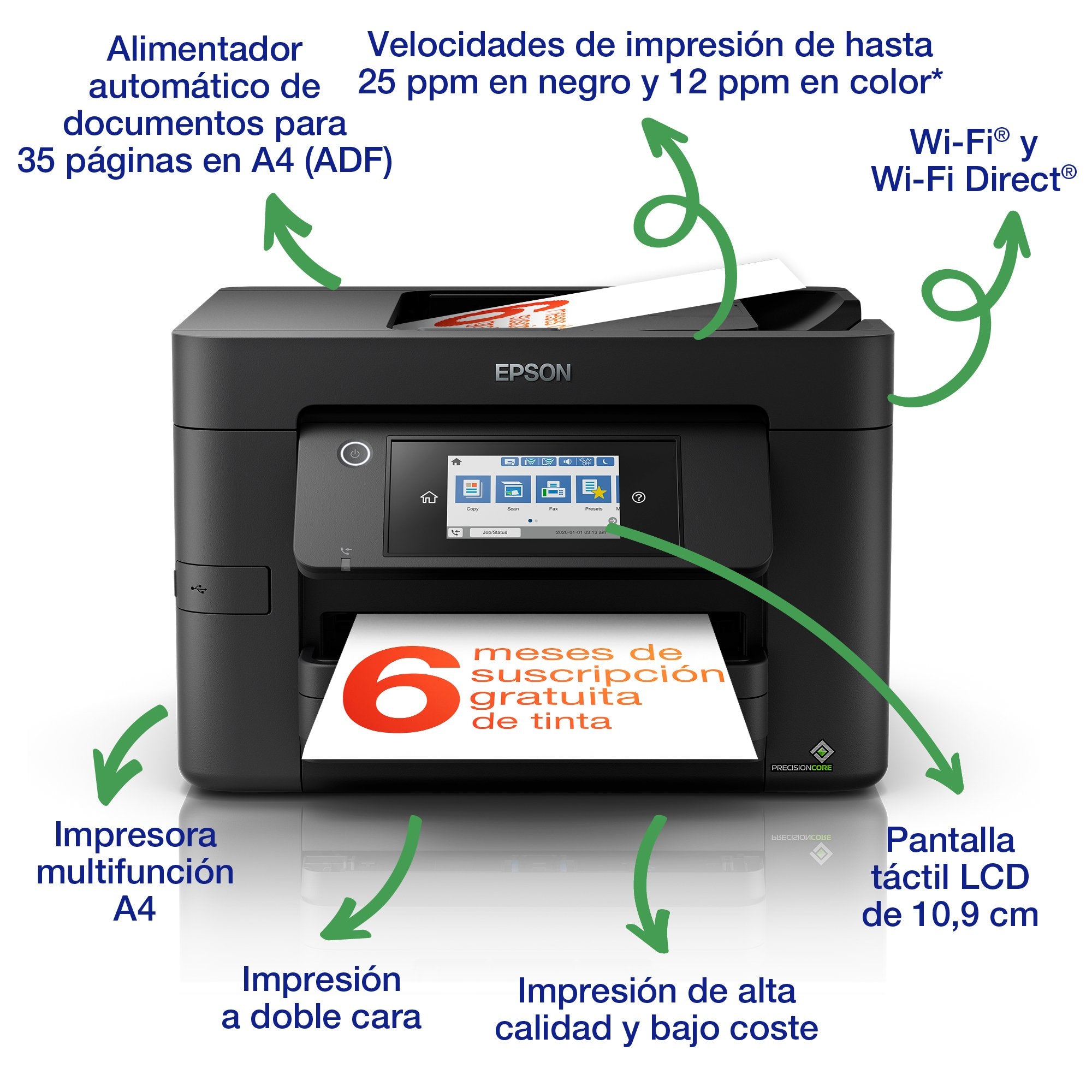 EAN 8715946679747 - Epson WorkForce Pro WF-4820DWF imagen 4