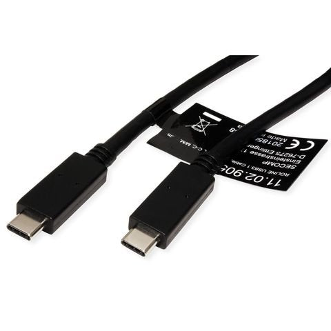 EAN 7630049625136 - ROLINE 11.02.9055-10 cable USB USB 3.2 Gen 2 (3.1 Gen 2) 2 m USB C Negro imagen 2