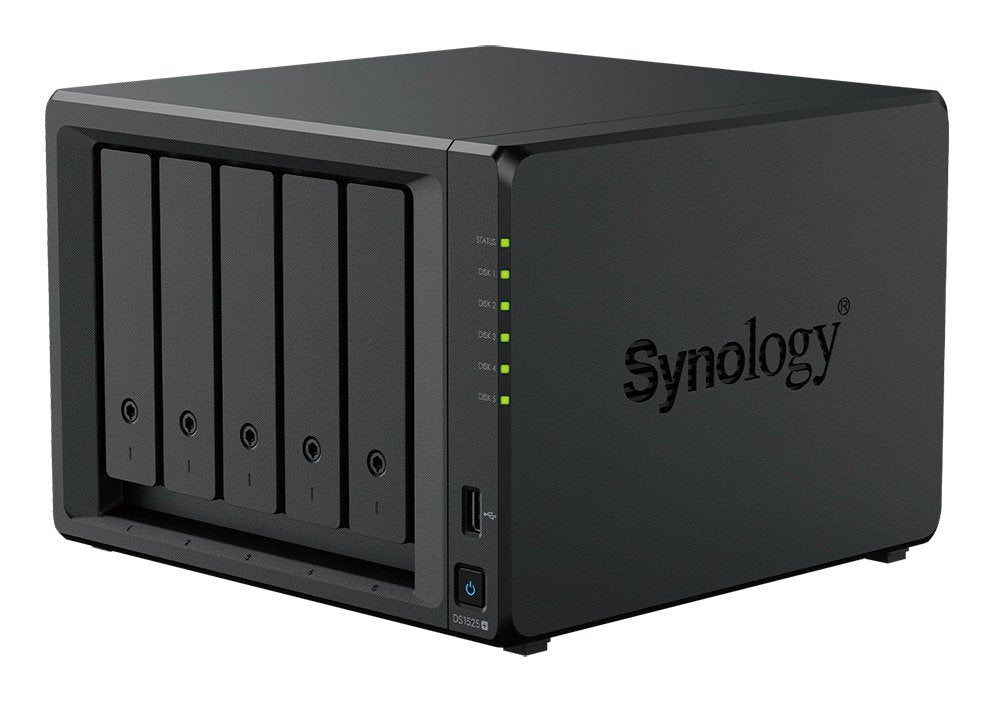 Servidor Nas Ds1525neo+ 5x0hdd 2,2ghz 1x4gb Ddr4 2x2,5gbe 3y