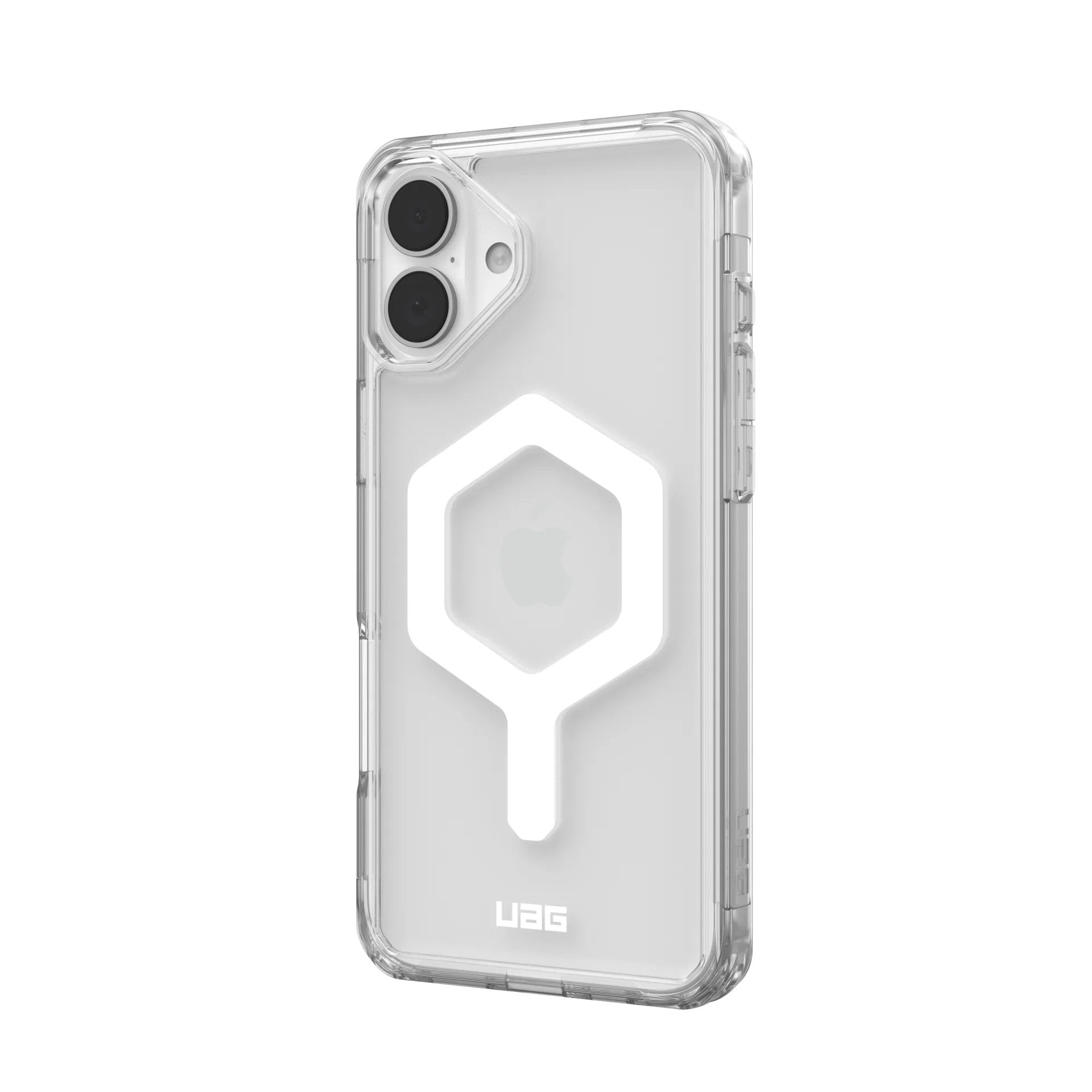 Funda Uag George Plyo Ice White Apple Iphone 16 Plus
