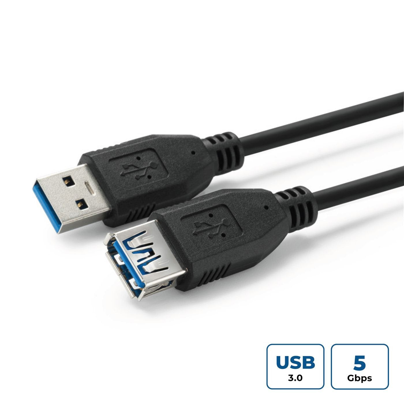 EAN 5712505517666 - Microconnect USB3.0AAF05B cable USB USB 3.2 Gen 1 (3.1 Gen 1) 0,5 m USB A Negro imagen 1