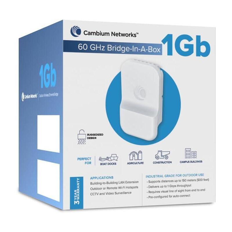 60ghz Bridge In A Box 1gb  With No Cord