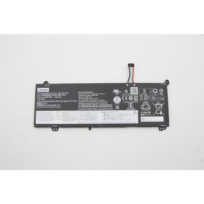60wh 4-Cell Notebook Battery,  15.36v