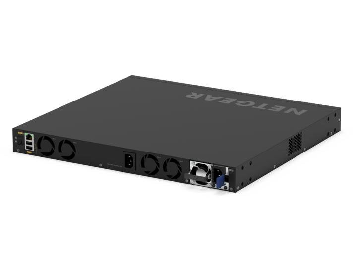 Switch  Netgear Gsm4328-100ajs Gestionado L3 Gigabit Ethernet (10/100/1000) Energía Sobre Ethernet (Poe) 1u Negro