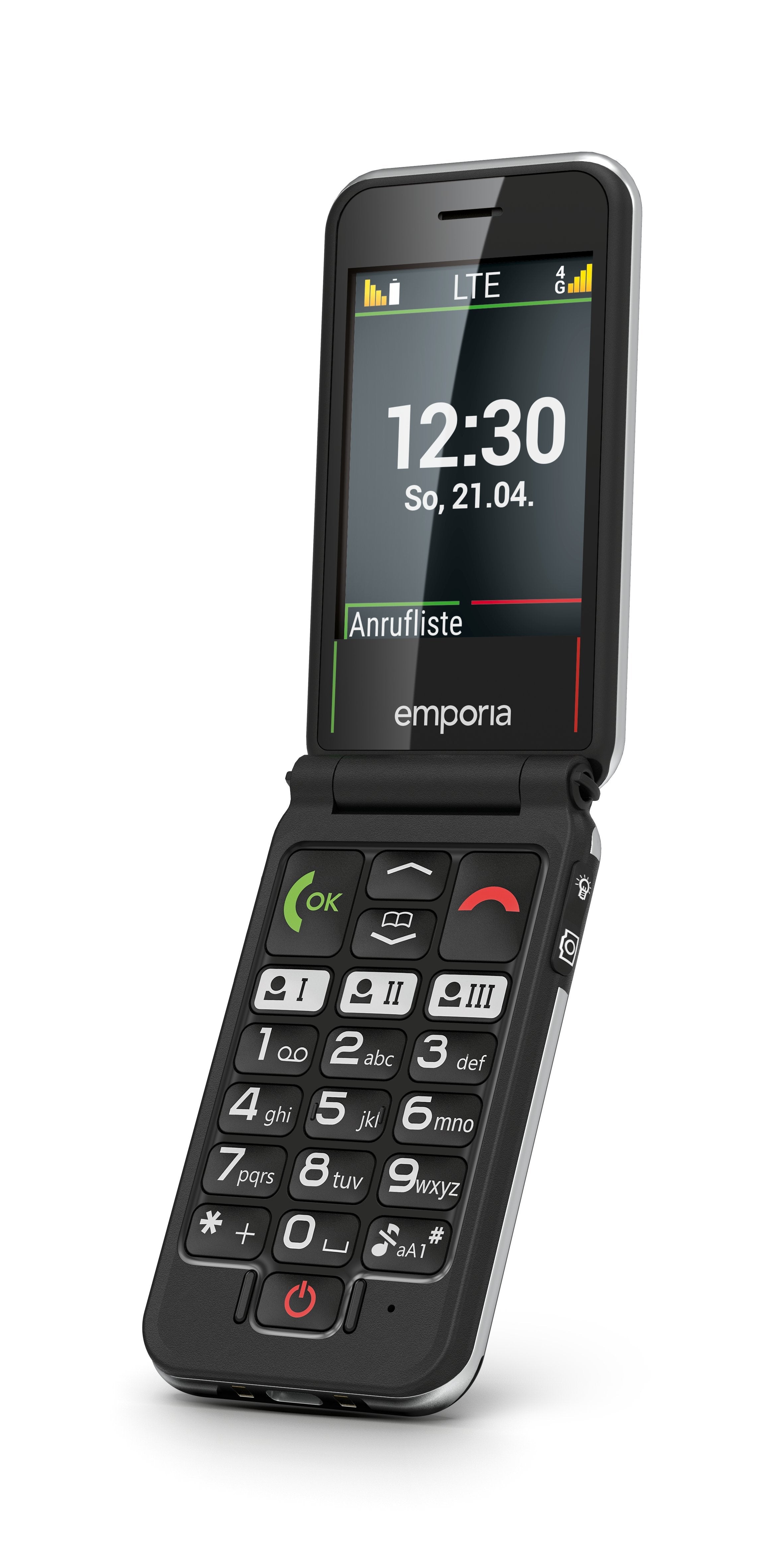 Emporia Emporiajoy_lte Negro (V3) Grosstastenklapphandy