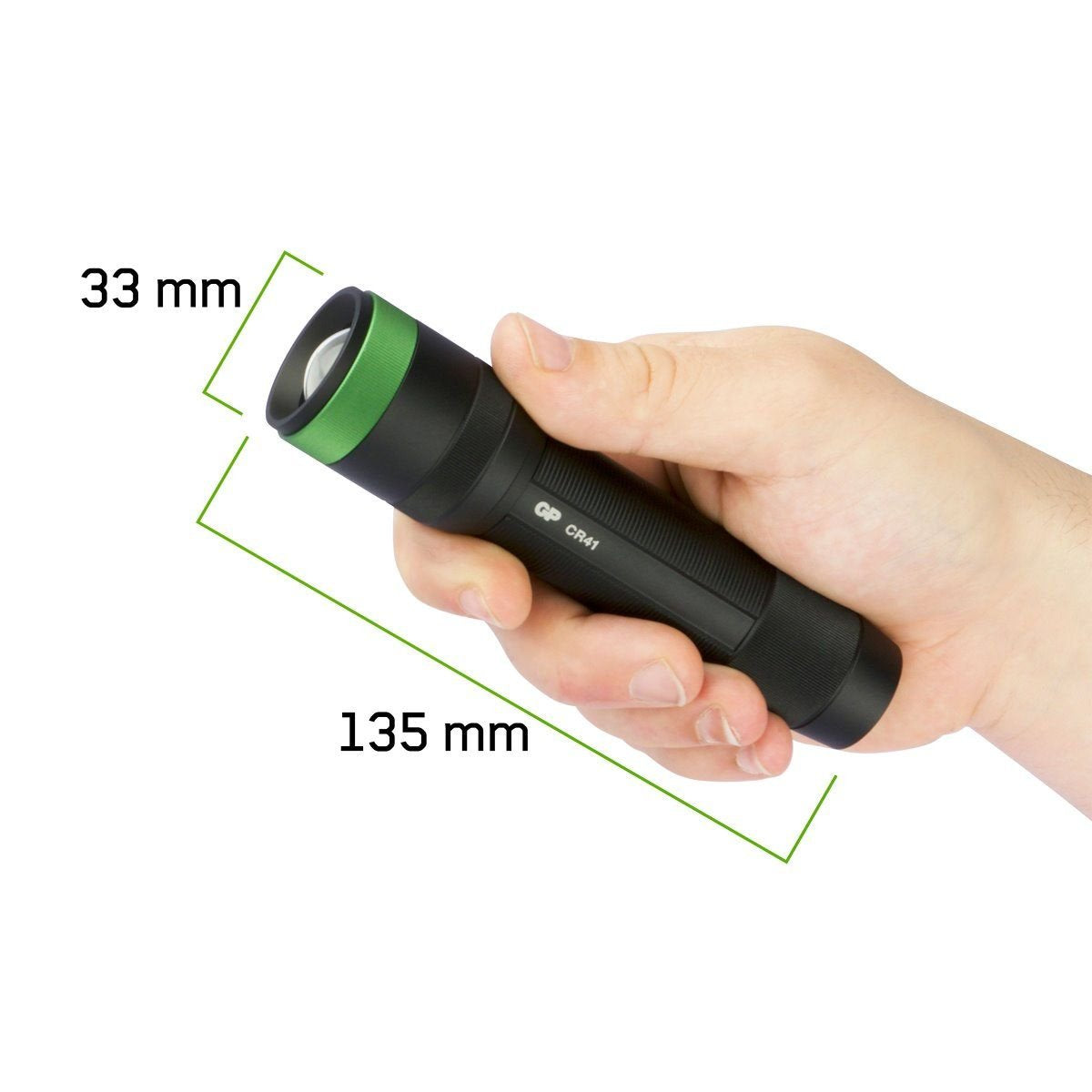Linterna Gp Cr41 650 Lumen 1 X 18650 260gpactcr41000