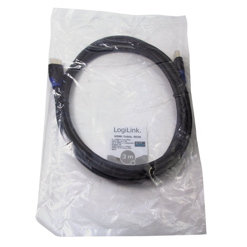 Logilink Ch0063 Cable Hdmi 3 M Hdmi Tipo A (Estándar) Negro